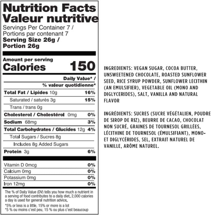 No Whey! - Peanot Cups Minis, 12 Count - Back