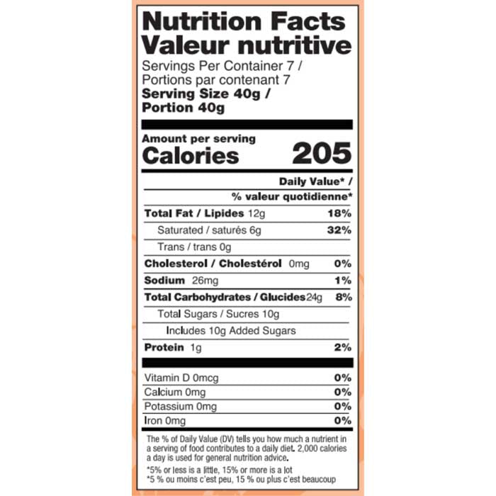 No Whey! - Spooky Kookies, 12 Count - Back
