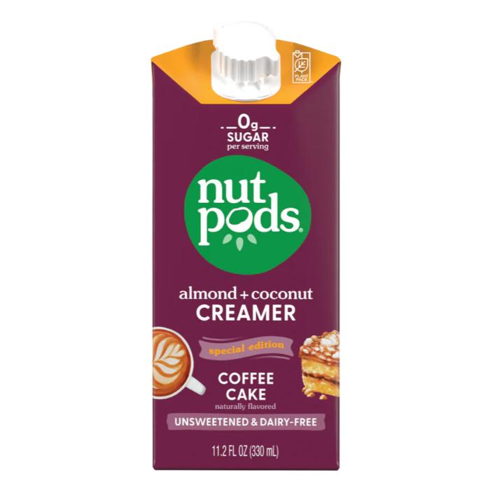 Nutpods - Unsweetened Creamer Coffee Cake, 11.2oz
