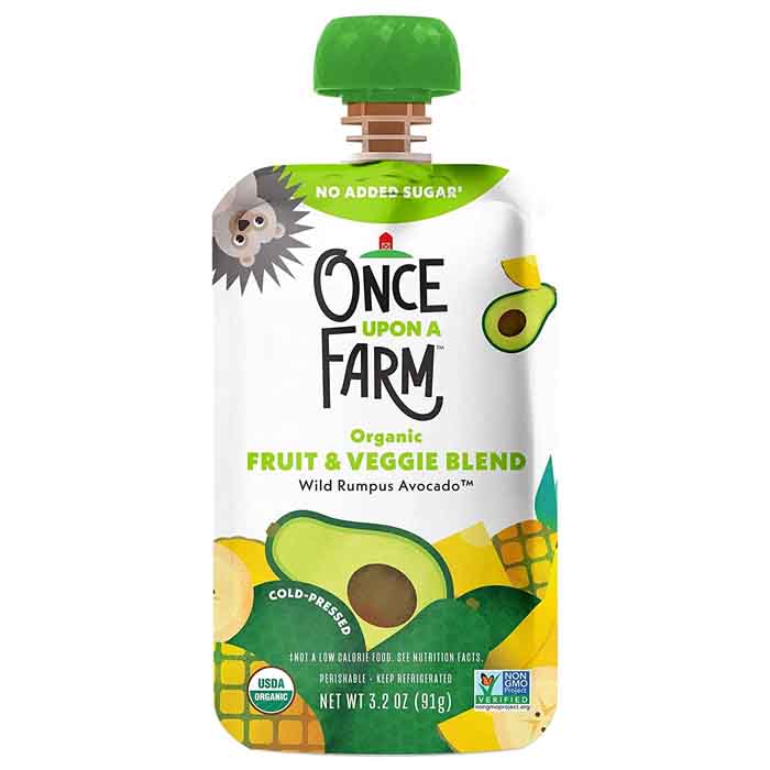 Once Upon A Far - Baby Food - Strawberry, 3.2fo (Pack of 8)