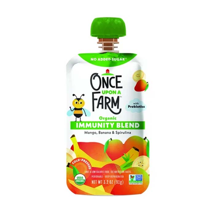 Once Upon A Far - Baby Food - Strawberry, 3.2fo (Pack of 8)