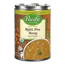 Pacific Foods Soup Split Pea Organic 16.5 OZ - Pack of 12