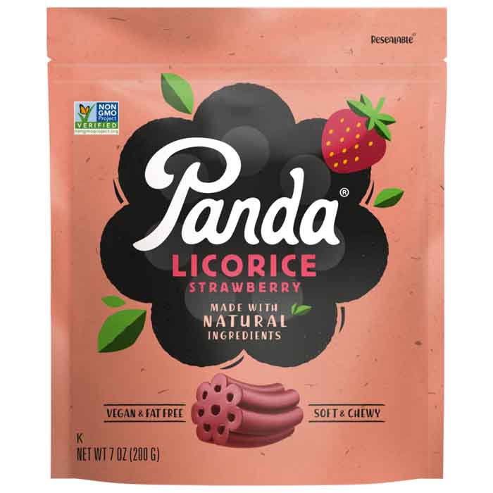 Panda - Natural Licorice Chews, 7oz | Multiple Flavors