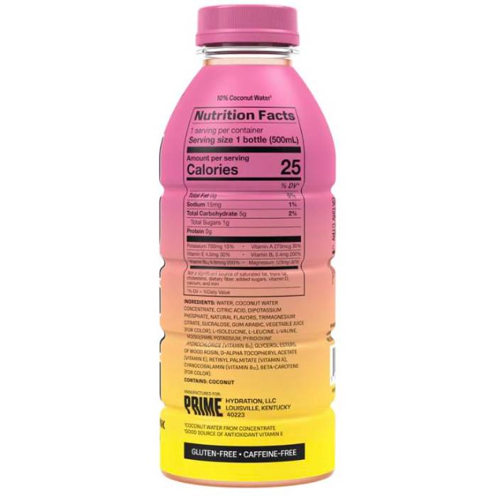 Prime - Hydration Drinks, 16.9fl | Multiple Flavors