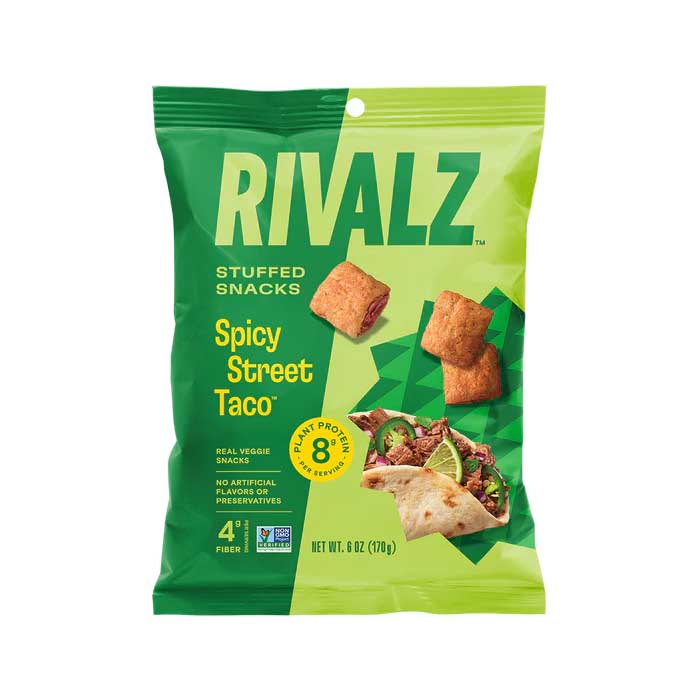 Rivalz - Spicy Street Taco Stuffed Snacks, 6oz 
