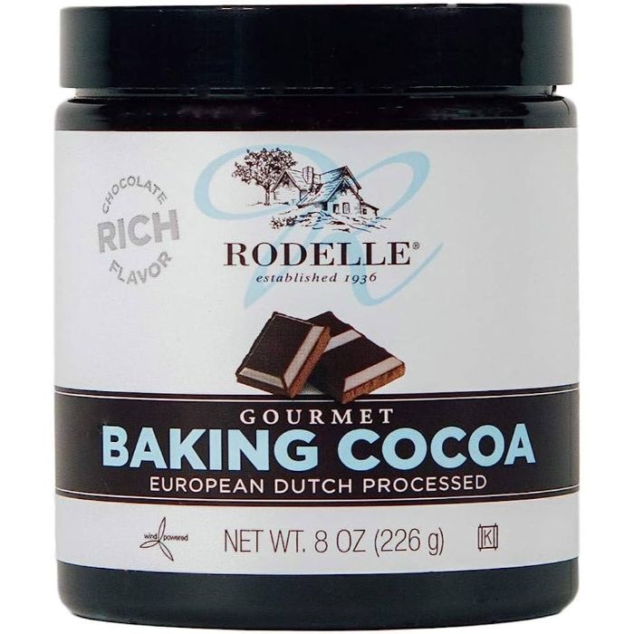 Rodelle - Cocoa Gourmet Baking, 8 Oz | Pack Of 6