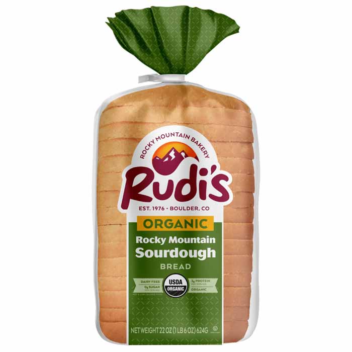 Rudis - Sourdough Bread - Original, 22oz (Pack of 8)