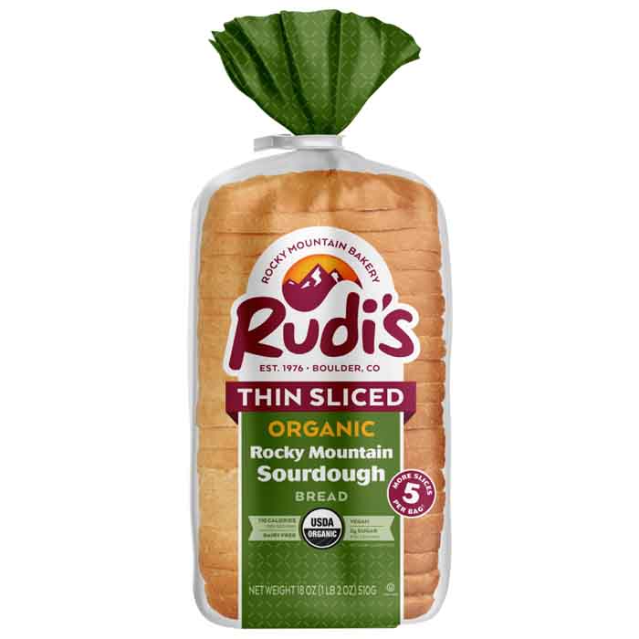 Rudis - Sourdough Bread - Original, 22oz (Pack of 8)