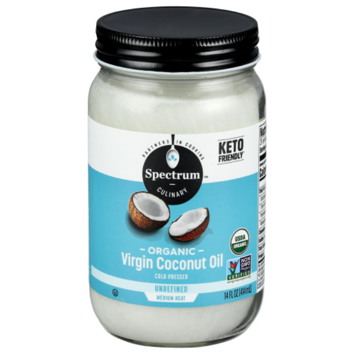 Spectrum Naturals - Oil Coconut Unrefined Organic, 14 Fo | Pack of 1