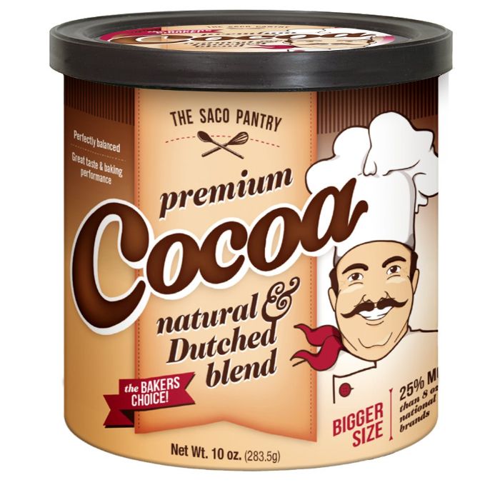 Saco - Cocoa Baking Prem, 10 Oz | Pack Of 12