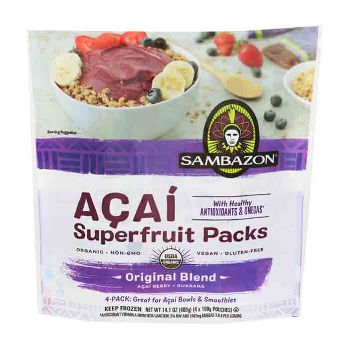 Sambazon - Smoothie - Acai, 14oz (Pack of 10)
