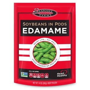 Seapoint Farms - Edamame Soybean Pods, 14oz (Pack of 12)
