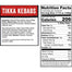 Shicken - Tikka Kebab Skewers, 8oz - Back