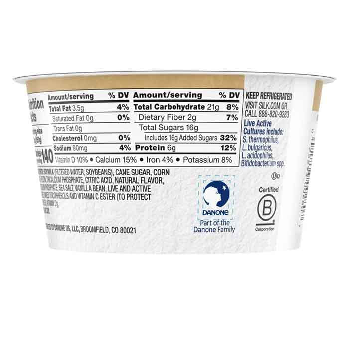 Silk - Yogurt Soy, 5.3oz | Multiple Flavors | Pack of 8