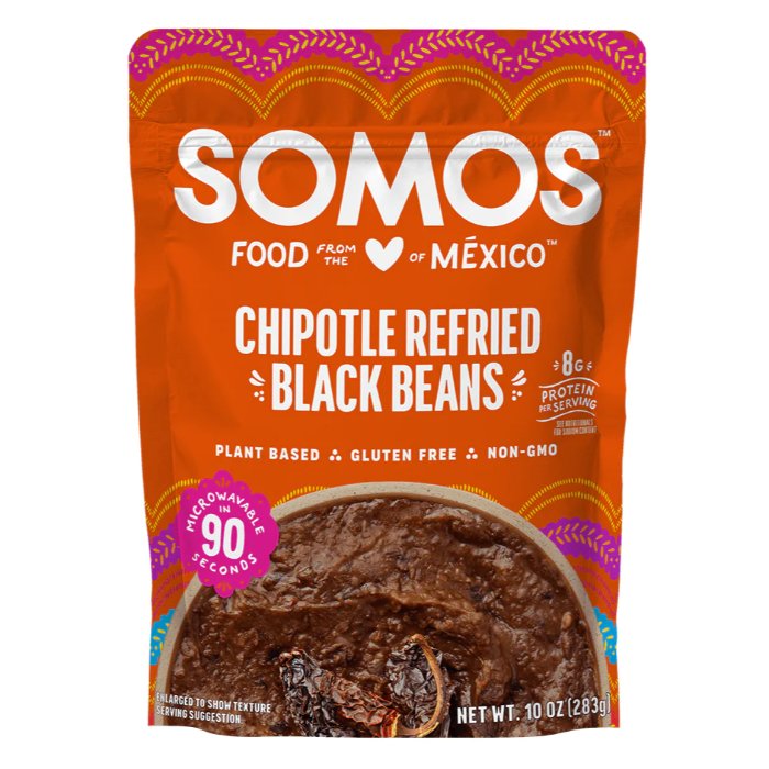 Somos - Refried Chipotle Beans, 10 oz | Pack of 6