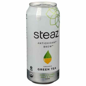 Steaz Tea - Antioxidant Brew Zhalf OG, 16 Fl Oz | Pack of 12