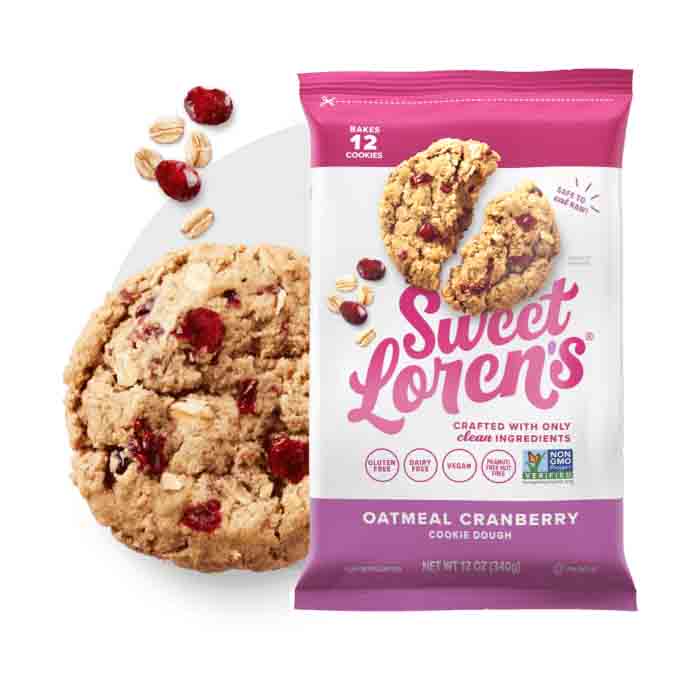 Sweet Lorens - Cookie Dough - Sugar Cookie, 12oz (Pack of 6)