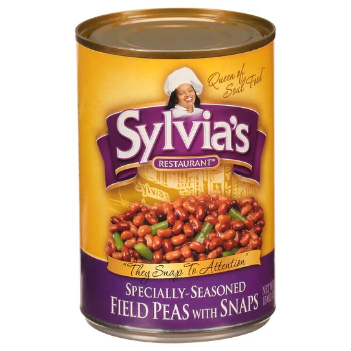 Sylvia's - Bean Peas Snap, 15 Oz | Pack of 12