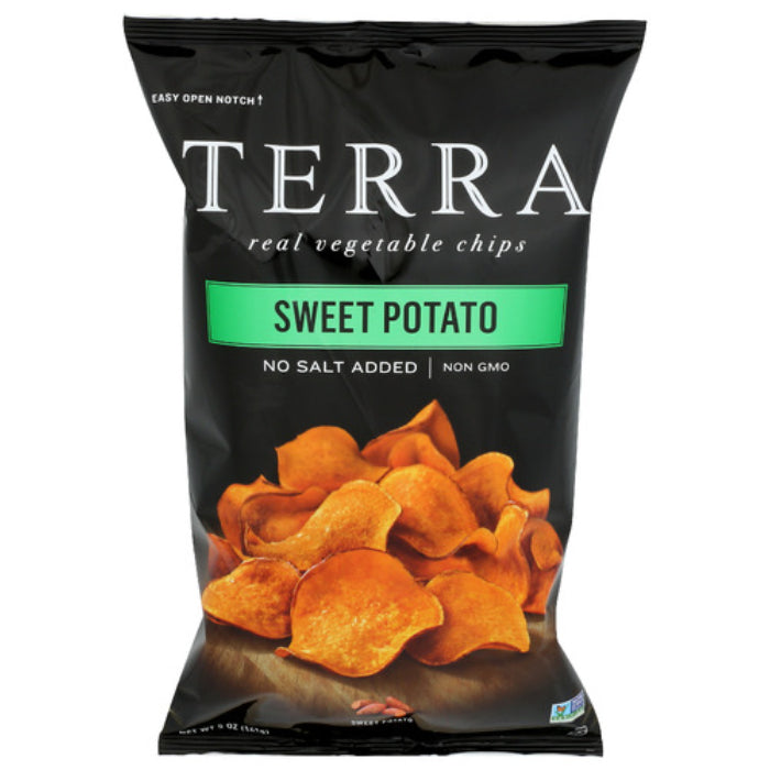 Terra Chips - Sweet Potato No Sea Salt, 5 oz | Pack of 12