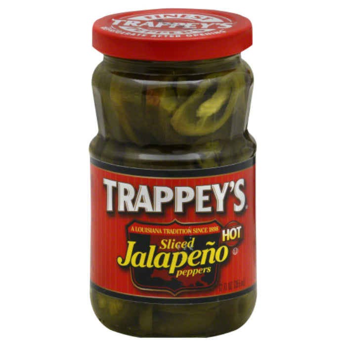 Trappey's - Pepper Jalapeño Sliced, 12 Oz | Pack of 6