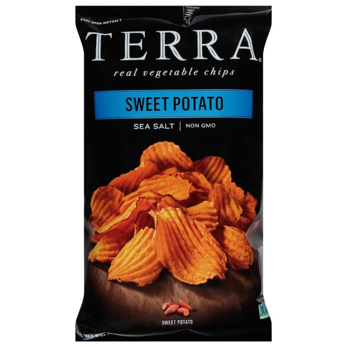 Terra Chips - Exotic Potato Sea Salt, 5 Oz | Pack of 12