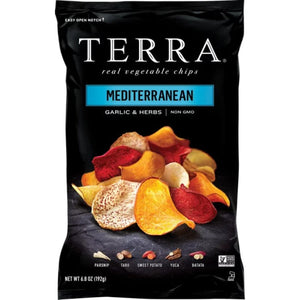 Terra Chips - Exotic Vegetable Mediterranean, 6.8 Oz | Pack of 12