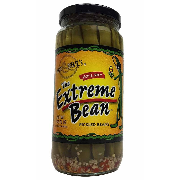 The Extreme Bean - Bean Pickled Hot N Spicy, 16 Oz | Pack of 6