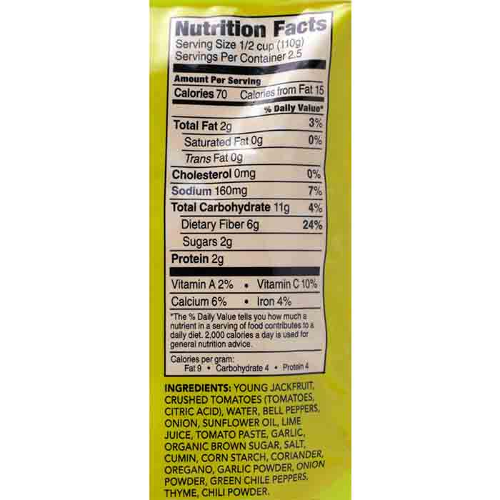 The Jackfruit Company - Jackfruit, 10oz | Multiple Flavors | Pack of 6