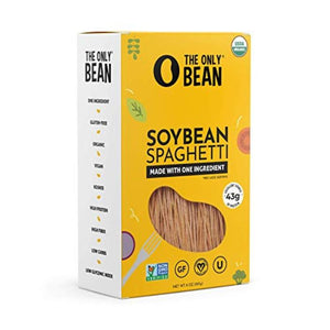 The Only Bean - Pasta Soybean Spaghetti, 8oz | Pack of 6