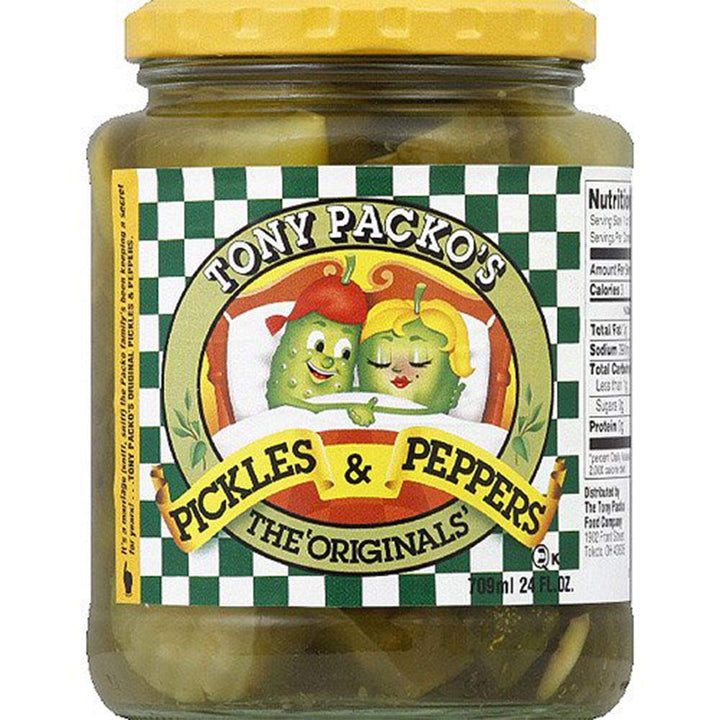Tony Packos - Pickle & Pepper Original, 24 Oz | Pack of 6