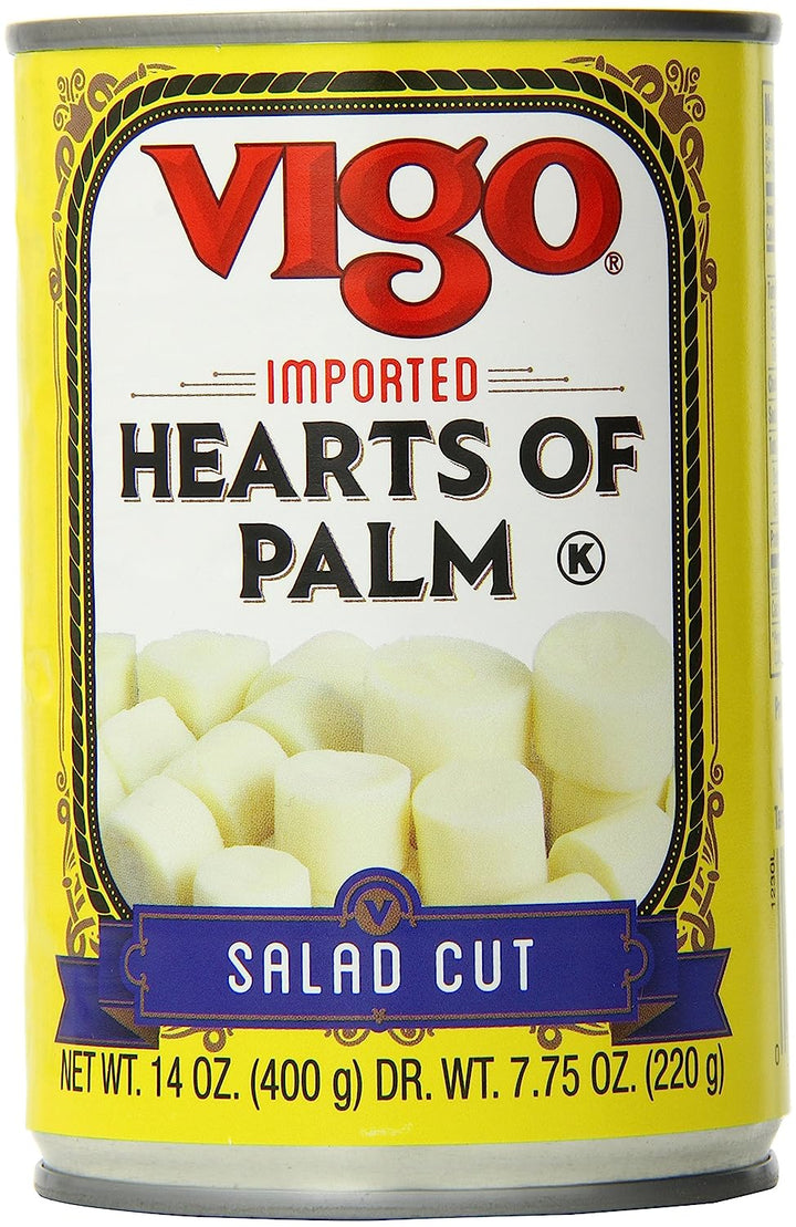 Vigo - Palm Heart Salad Cut, 14 Oz | Pack of 12