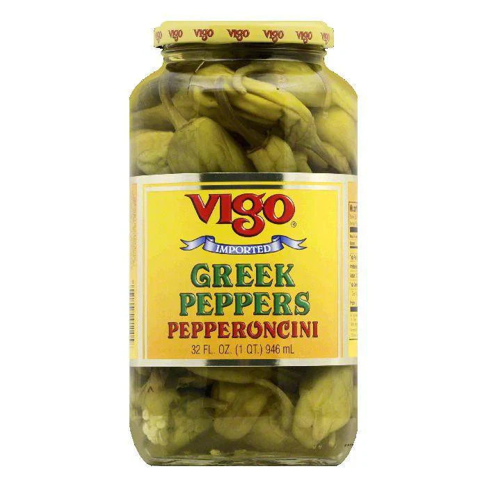 Vigo - Pepper Greek, 32 Oz | Pack of 6