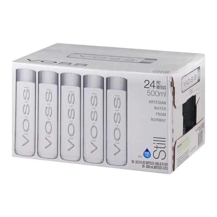 VOSS - Artesian Water PET, 16.9 Fl Oz | Pack of 24