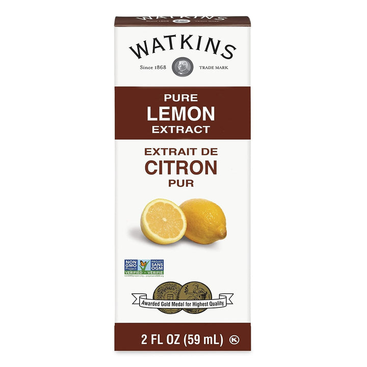 Watkins - Extract Pure Lemon Organic, 2 Fl Oz | Pack Of 12