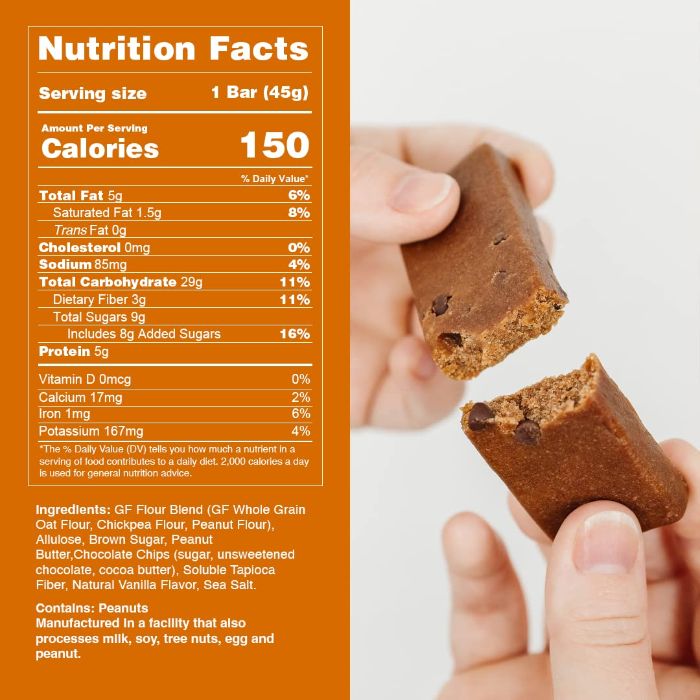 Whoa! Dough - Cookie Dough Bars, 1.6oz, 4pk | Multiple Flavors