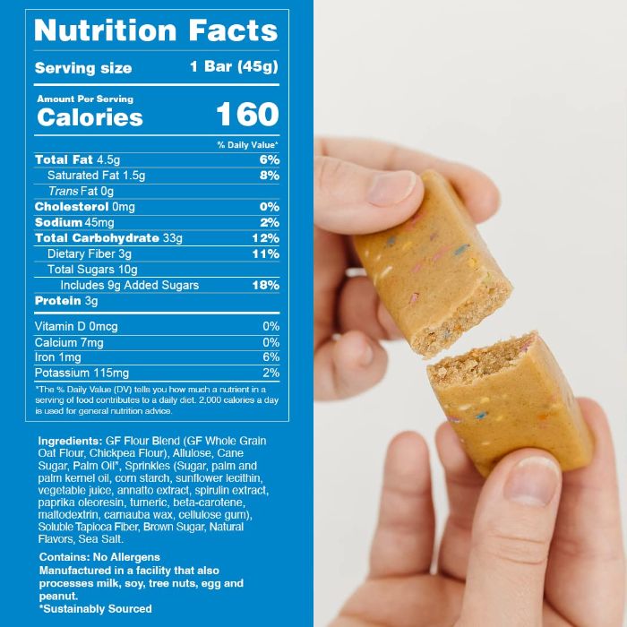 Whoa! Dough - Cookie Dough Bars, 1.6oz, 4pk | Multiple Flavors