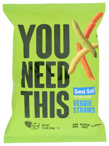 You Need This - Veggie Straws, 5oz | Multiple Flavors