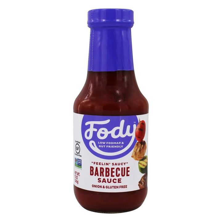 Fody Food Co - Barbecue Sauce, Low FODMAP, 12oz | Pack of 6 - Plan-txs