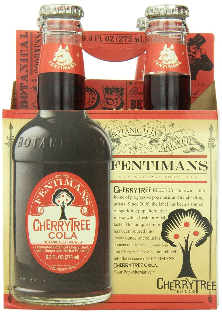 Fentimans North America Cherry Tree Cola - 9.3 FL Oz. | Pack of 6 - Plan-txs