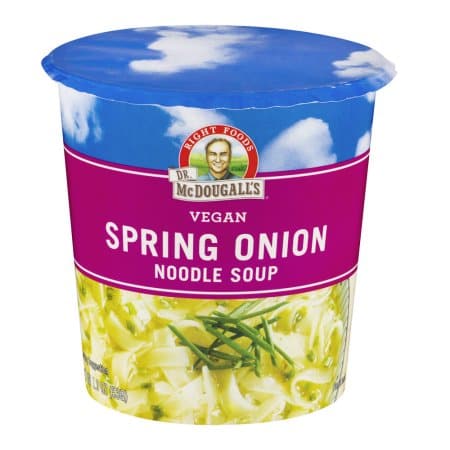 Dr. McDougall's, Vegan Spring Onion Noodle Soup, 1.9 Oz | Pack of 6 - Plan-txs