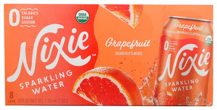 Nixie - Grapefruit Sparkling Water, 12 oz | Pack of 3 - Plan-txs