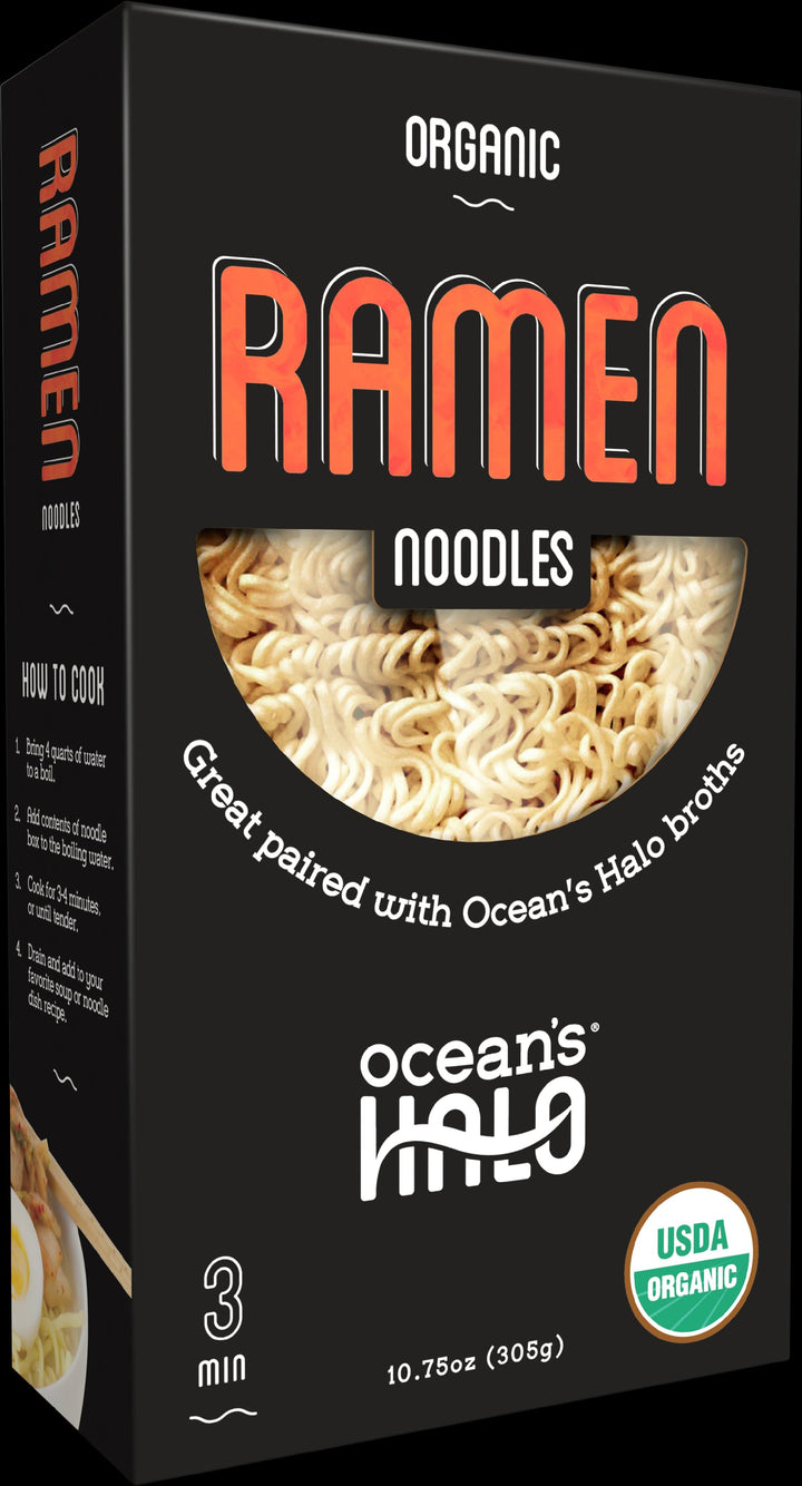 Ocean's Halo Organic Ramen Noodle 8.4 Oz | Pack of 5 - Plan-txs