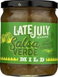 Late July Organic Mild Salsa Verde, 15.5 oz
 | Pack of 12 - Plan-txs