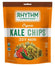 Rhythm Superfoods Zesty Nacho Kale Chips, 2 oz | Pack of 12 - Plan-txs