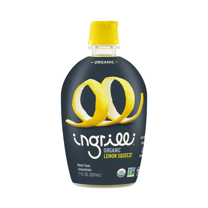 Ingrilli Organic Lemon Squeeze 7 Fl Oz | Pack of 12 - Plan-txs