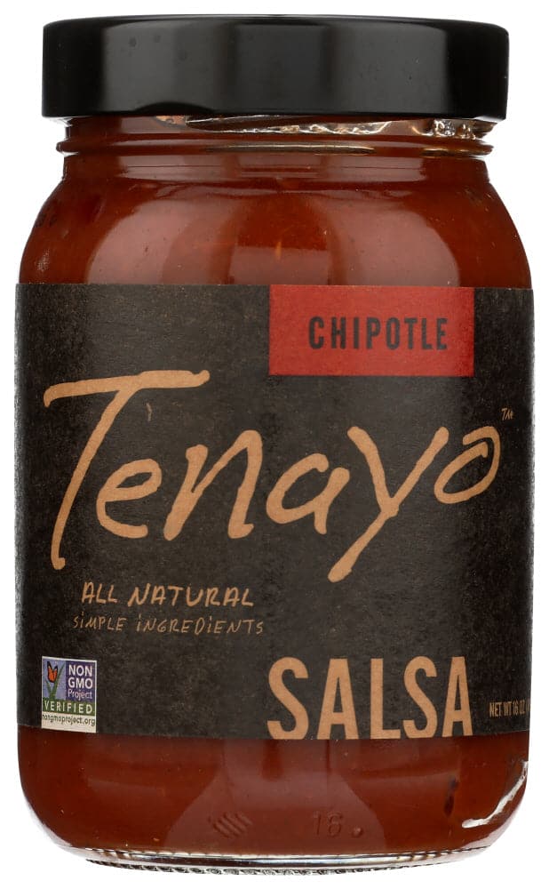 Tenayo Salsa Chipotle - 16 oz
 | Pack of 6 - Plan-txs