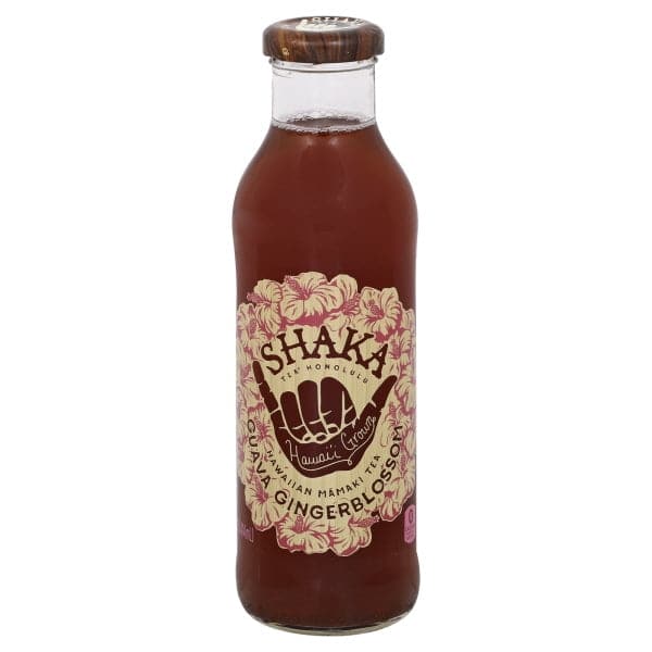 SHAKA TEA: Tea Guava Gingerblossom, 14 Oz | Pack of 12 - Plan-txs