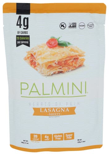 Palmini Hearts of Palm - Lasagna, 12oz | Pack of 6 - Plan-txs