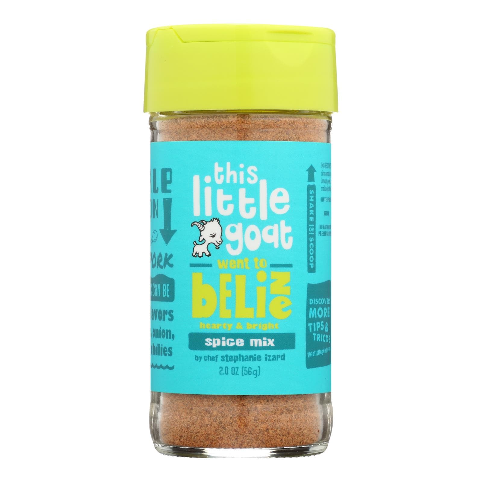 This Little Goat - Belize Spice Mix - 2 Oz
 | Pack of 6 - Plan-txs