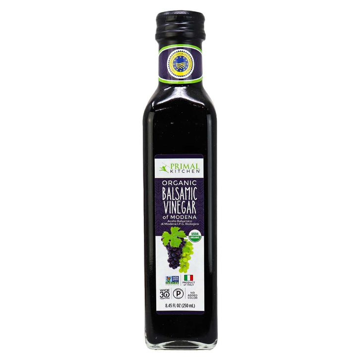 Primal Kitchen Organic anic Balsamic Vinegar of Modena 8.45 Fl Oz

 | Pack of 6 - Plan-txs